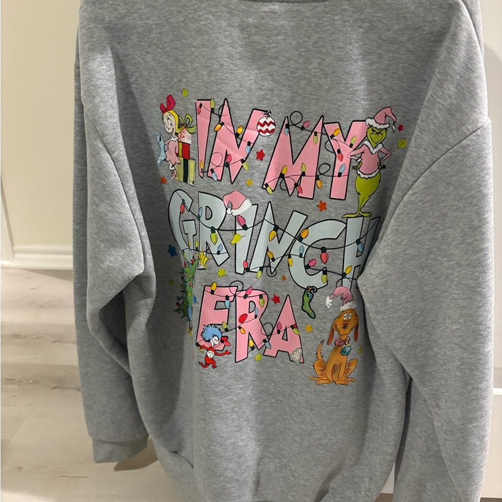 Whoville Gray Sweater - Picture 2 of 2